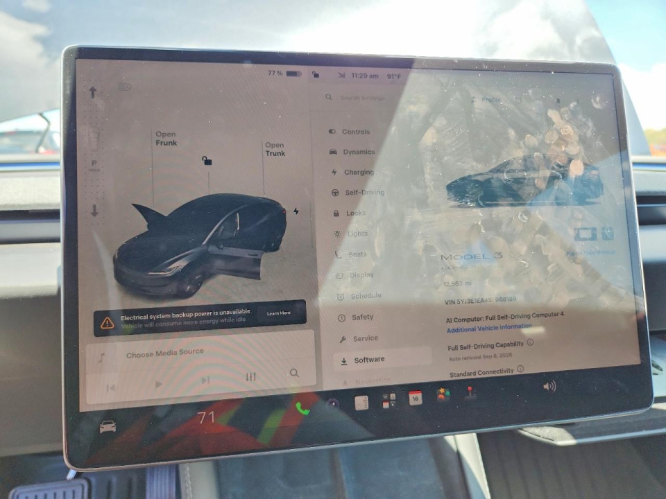 Tesla MODEL 3 2025 — Copart