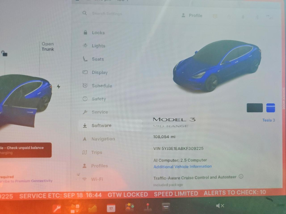 Tesla MODEL 3 2019 — Copart