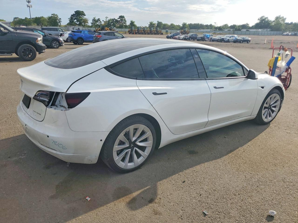 Tesla MODEL 3 2022 — Copart