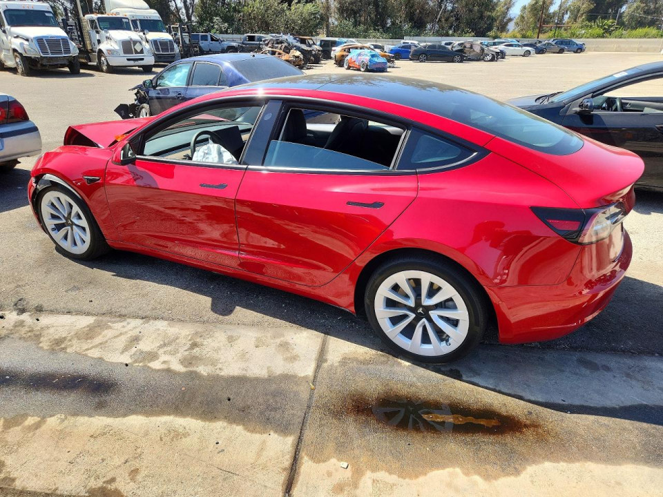 Tesla MODEL 3 2022 — Copart