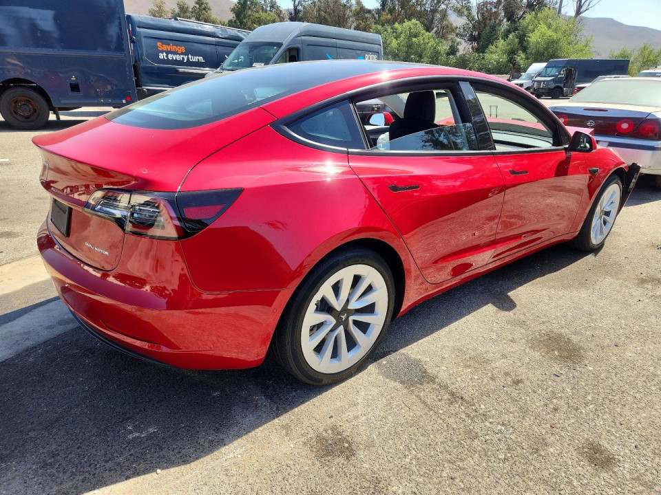 Tesla MODEL 3 2022 — Copart