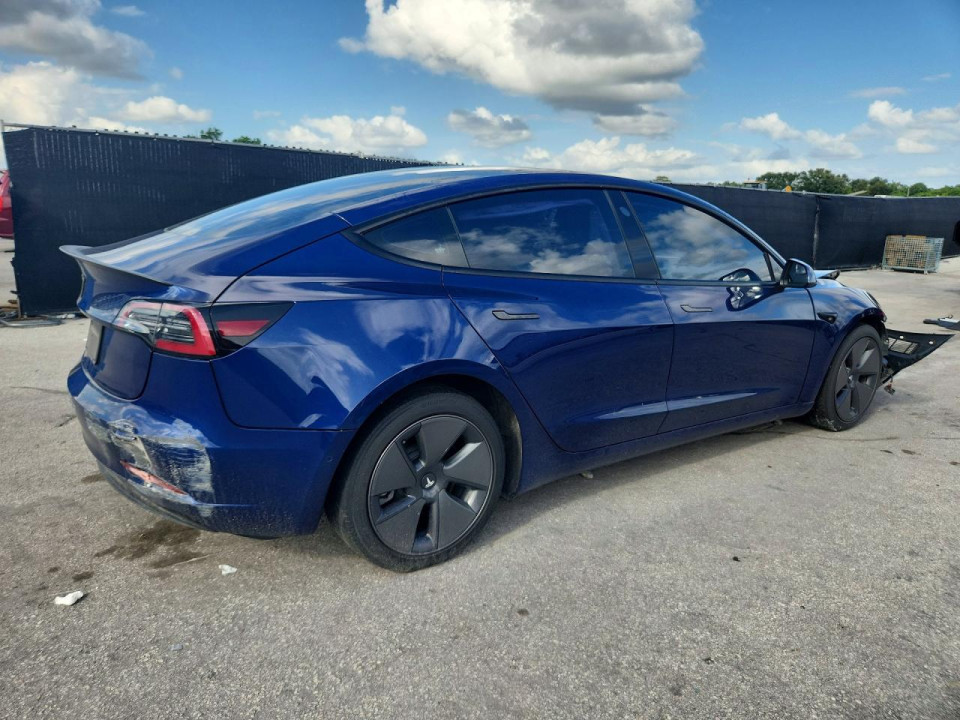 Tesla MODEL 3 2022 — Copart