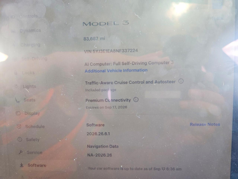 Tesla MODEL 3 2022 — Copart