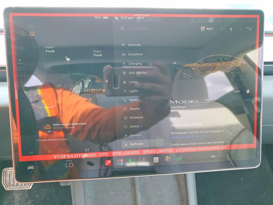 Tesla MODEL 3 2026 — Copart