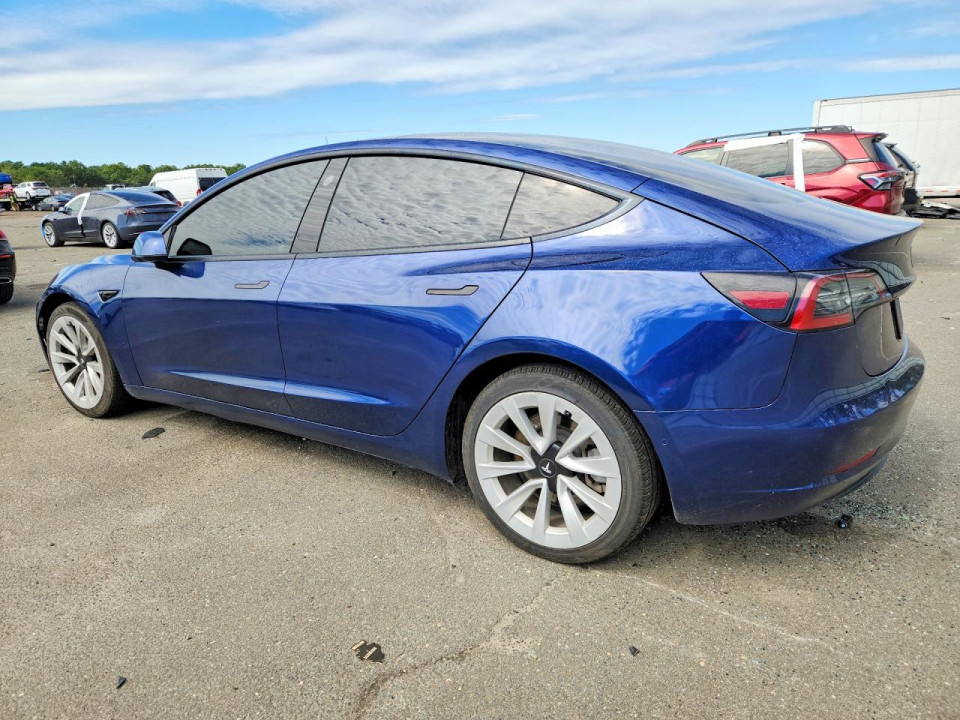 Tesla MODEL 3 2022 — Copart