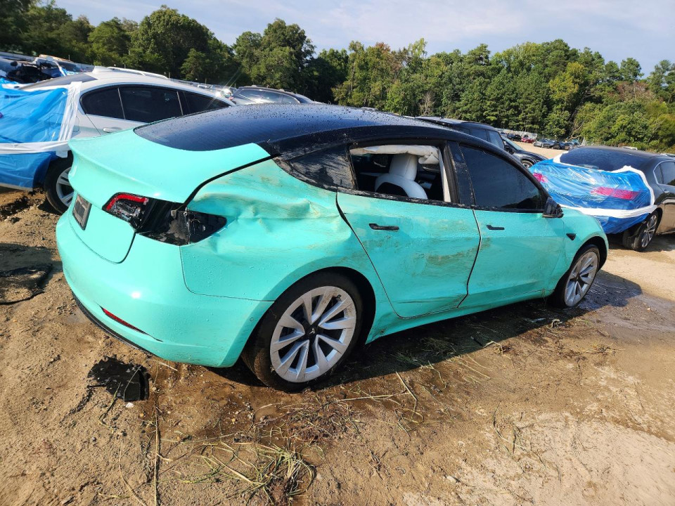 Tesla MODEL 3 2022 — Copart