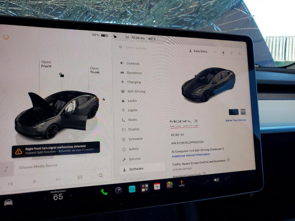 Tesla MODEL 3 2023 — Copart
