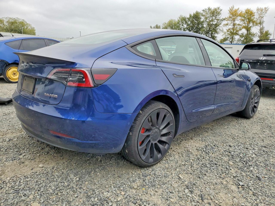 Tesla MODEL 3 2022 — Copart