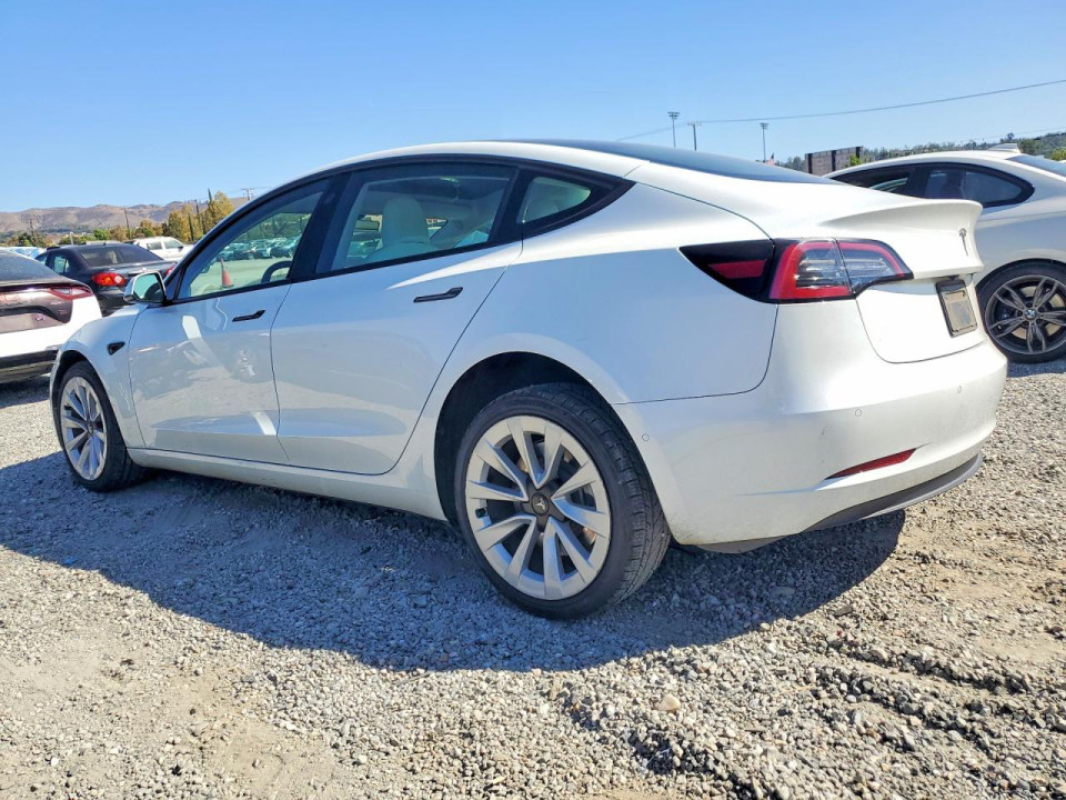 Tesla MODEL 3 2022 — Copart