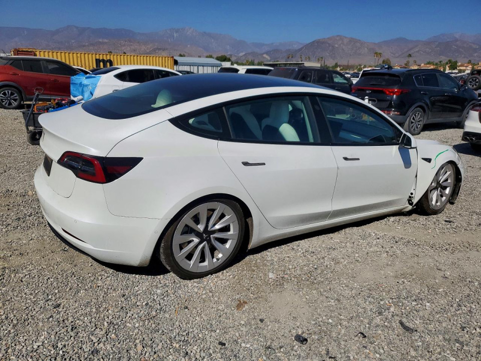 Tesla MODEL 3 2022 — Copart