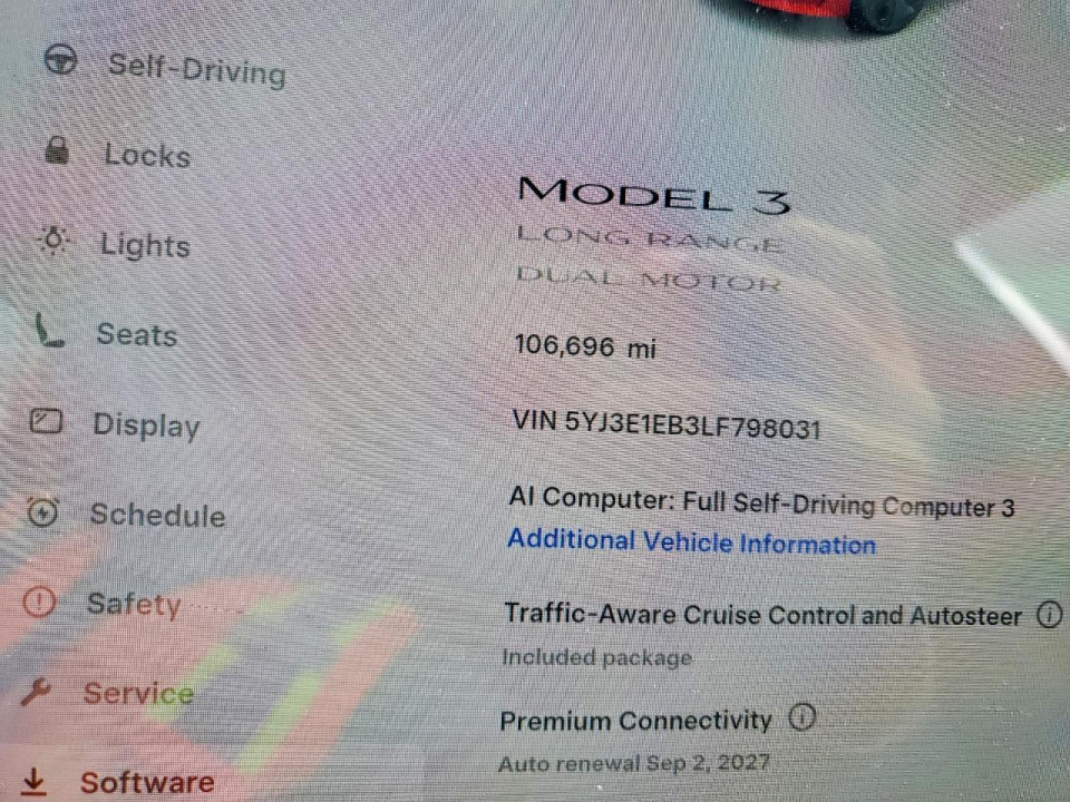 Tesla MODEL 3 2020 — Copart