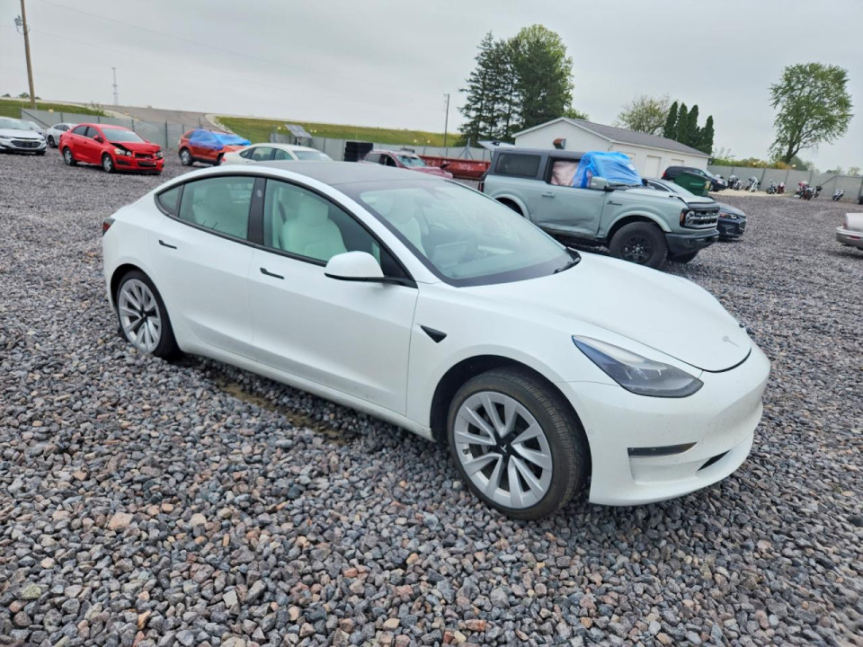 Tesla MODEL 3 2022 — Copart