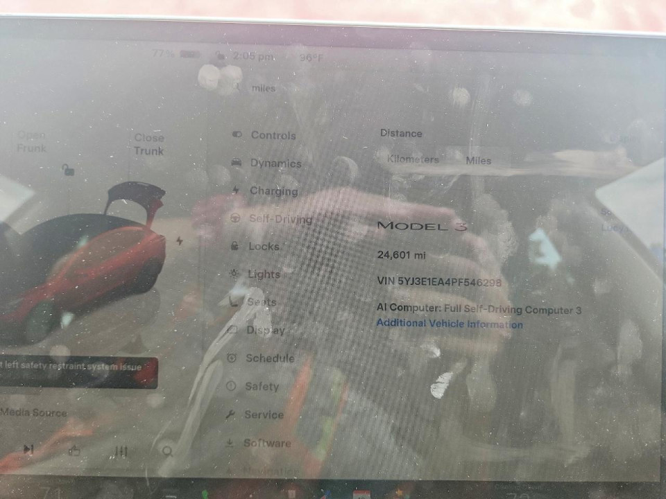 Tesla MODEL 3 2023 — Copart