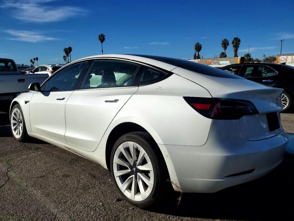 Tesla MODEL 3 2022 — Copart