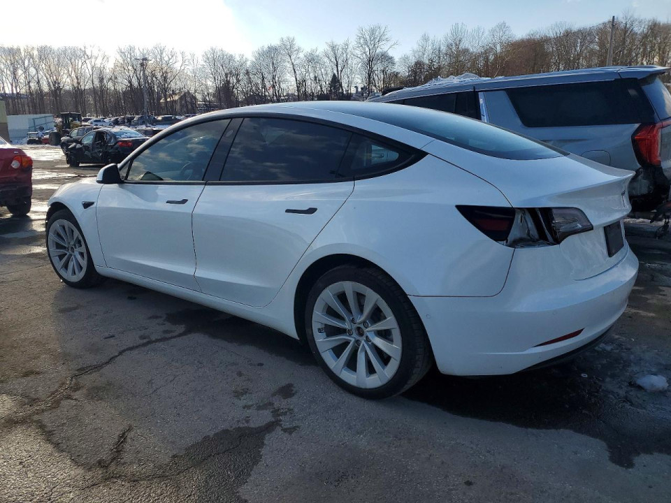 Tesla MODEL 3 2022 — Copart