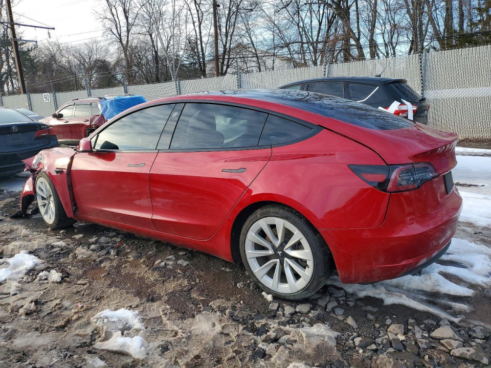 Tesla MODEL 3 2022 — Copart