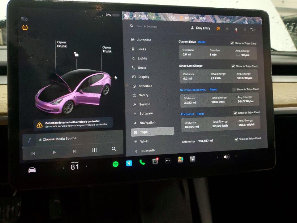 Tesla MODEL 3 2021 — Copart
