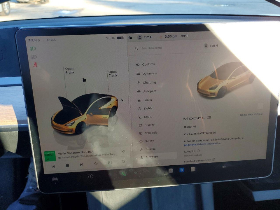 Tesla MODEL 3 2023 — Copart