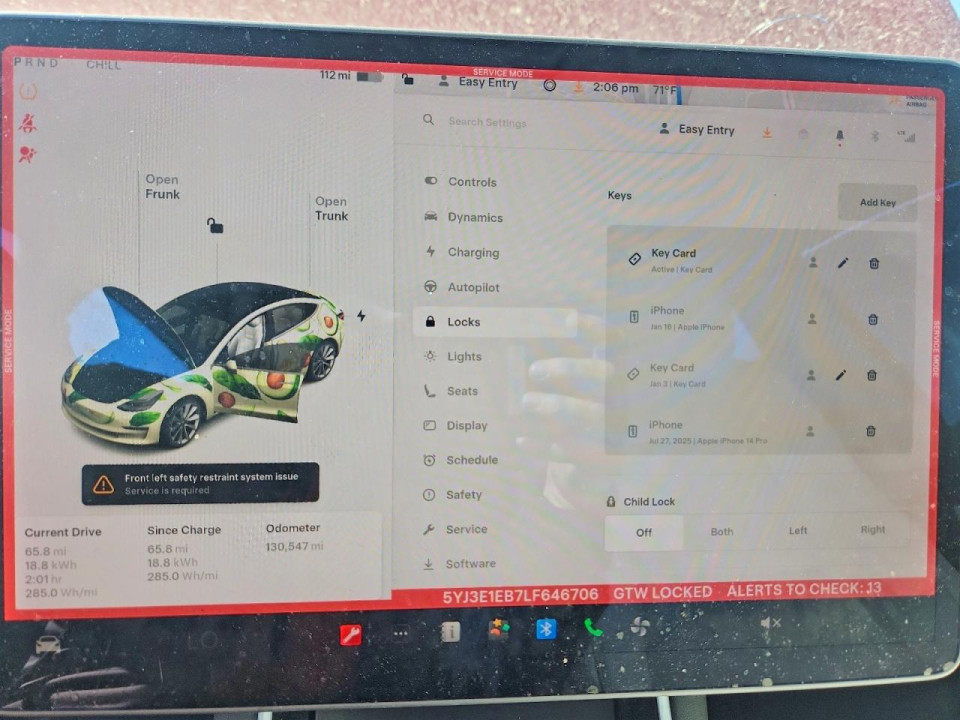 Tesla MODEL 3 2020 — Copart