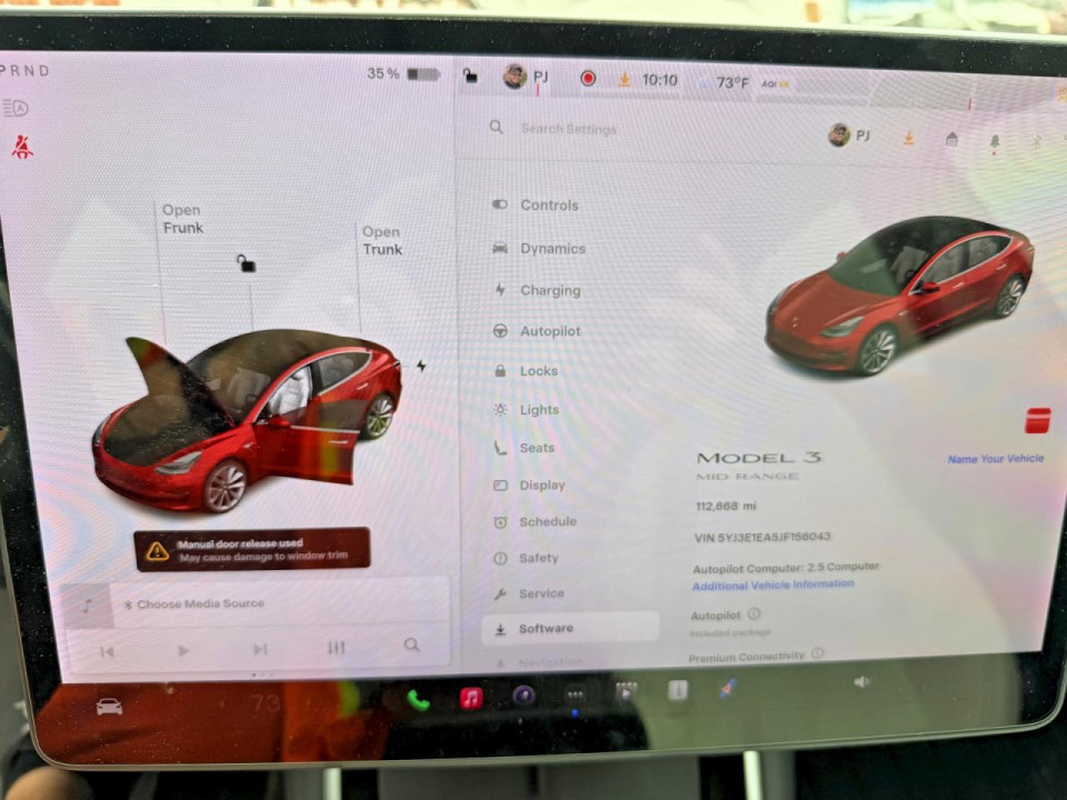 Tesla MODEL 3 2018 — Copart