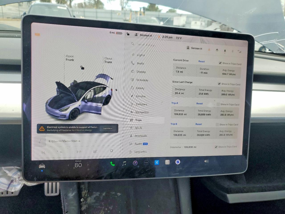 Tesla MODEL 3 2021 — Copart