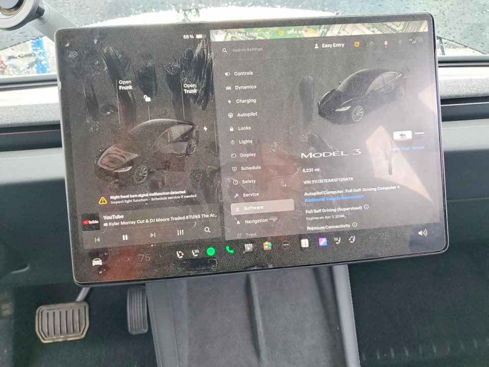 Tesla MODEL 3 2025 — Copart