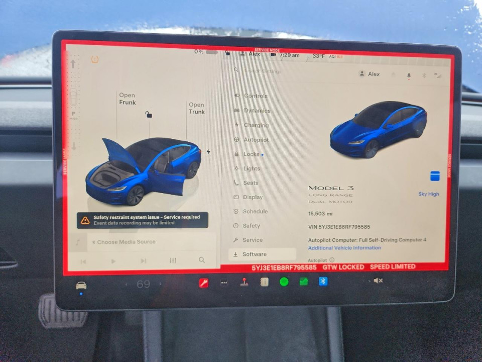 Tesla MODEL 3 2024 — Copart