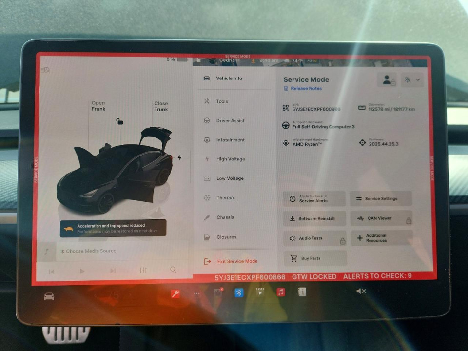 Tesla MODEL 3 2023 — Copart