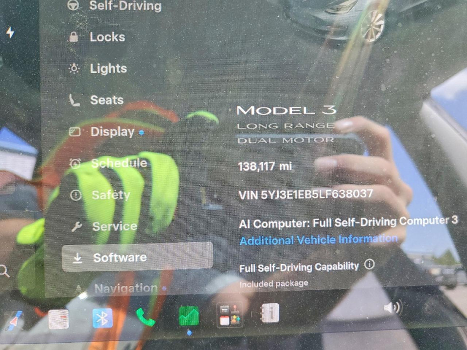 Tesla MODEL 3 2020 — Copart