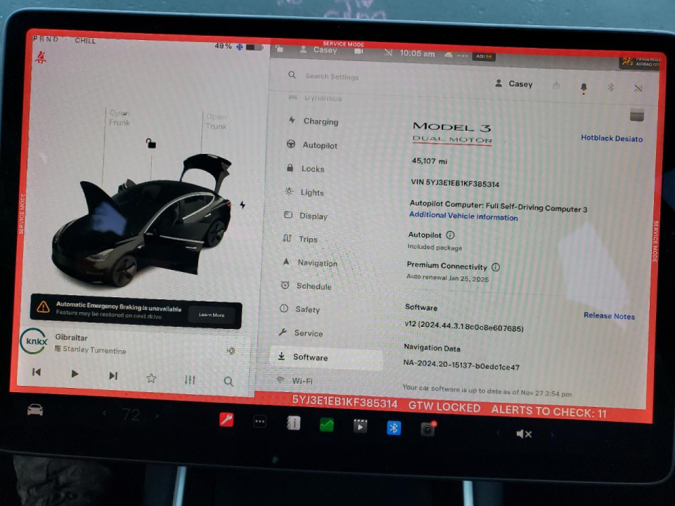 Tesla MODEL 3 2019 — Copart