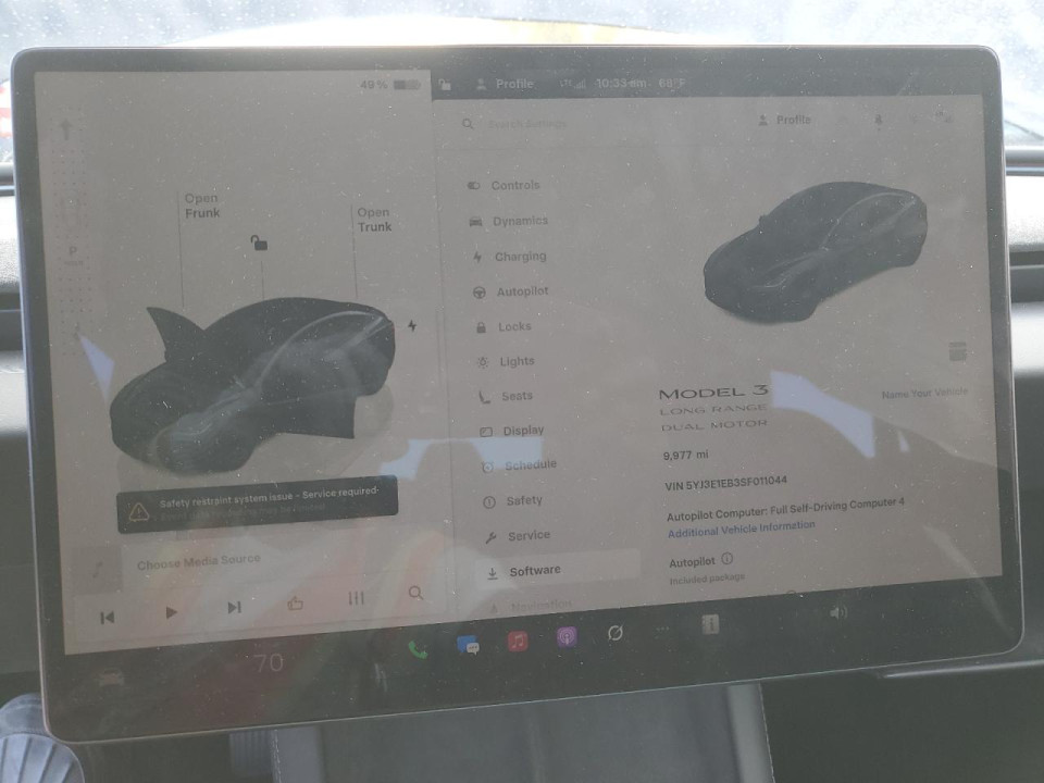 Tesla MODEL 3 2025 — Copart