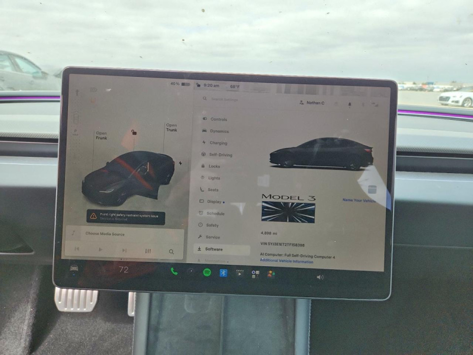Tesla MODEL 3 2026 — Copart