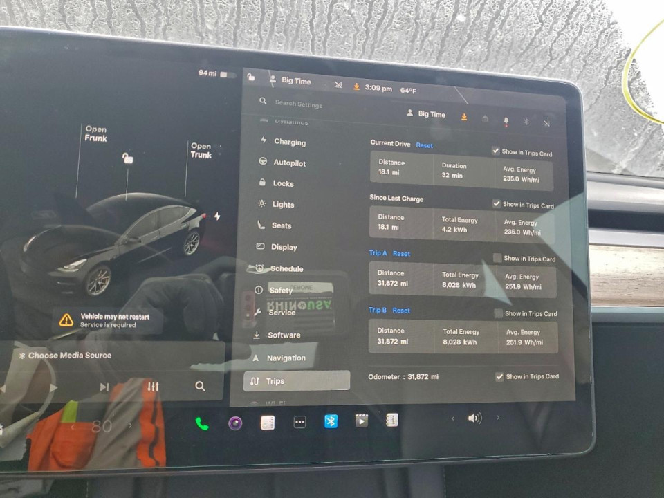Tesla MODEL 3 2021 — Copart