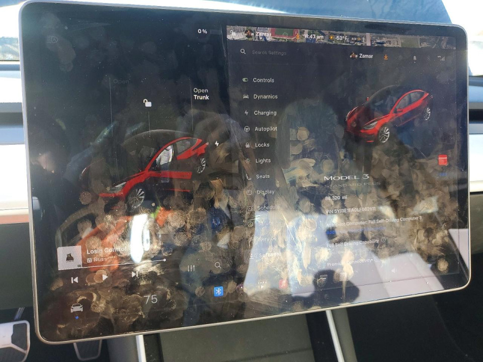 Tesla MODEL 3 2020 — Copart