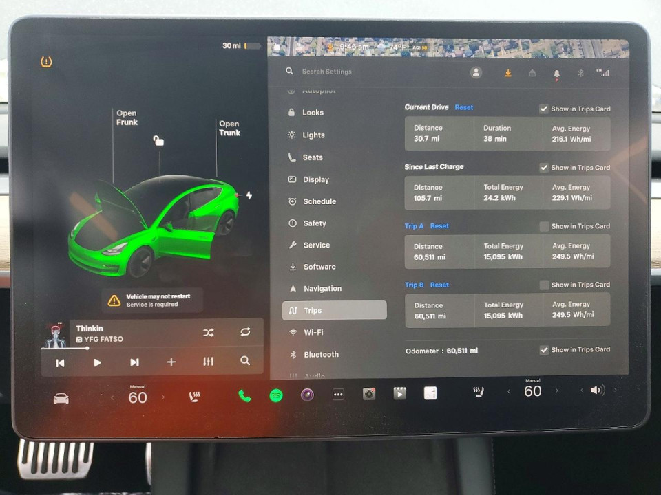 Tesla MODEL 3 2021 — Copart