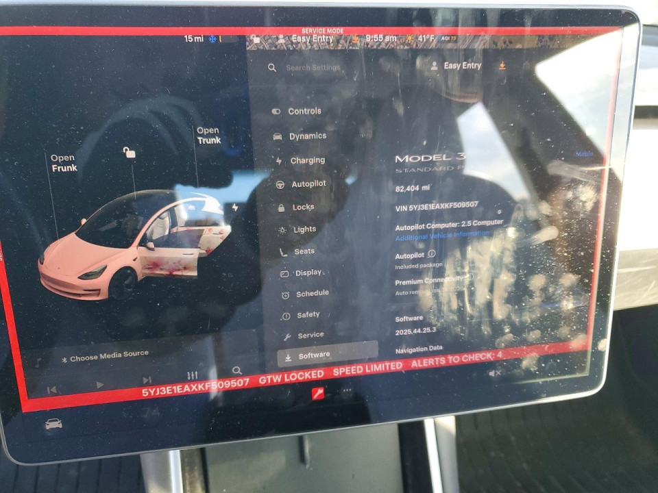 Tesla MODEL 3 2019 — Copart