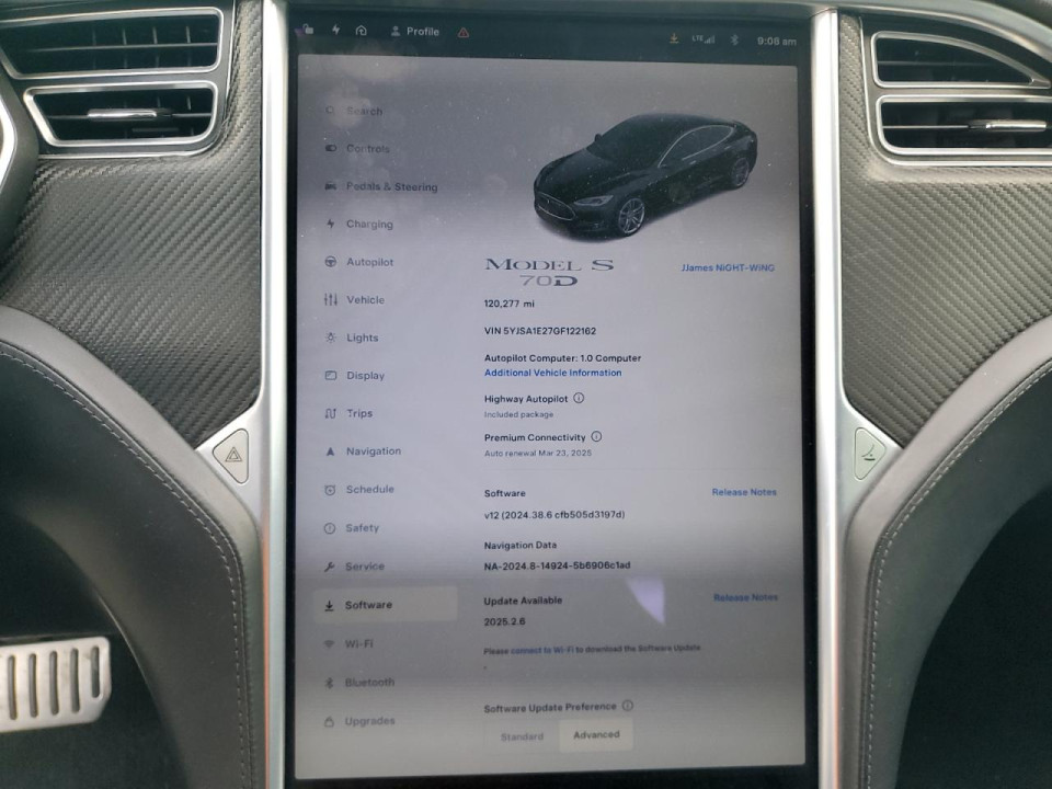 Tesla MODEL S 2016 — Copart