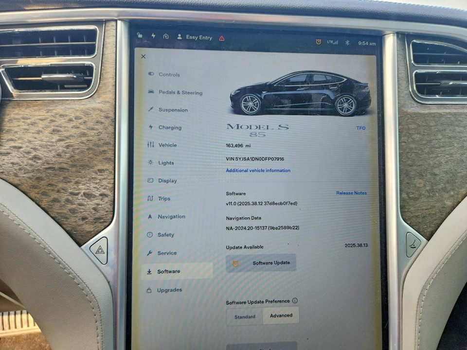 Tesla MODEL S 2013 — Copart