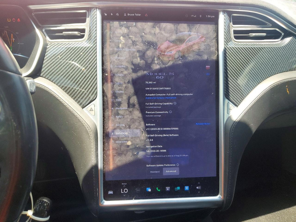 Tesla MODEL S 2017 — Copart