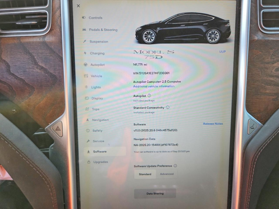 Tesla MODEL S 2017 — Copart