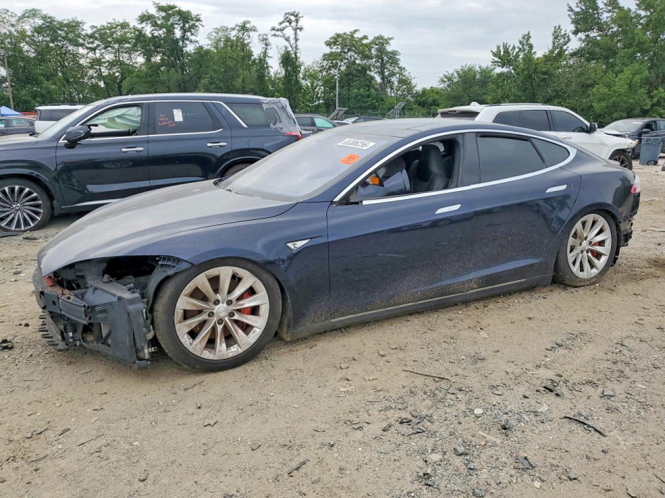 Tesla MODEL S 2015 — Copart