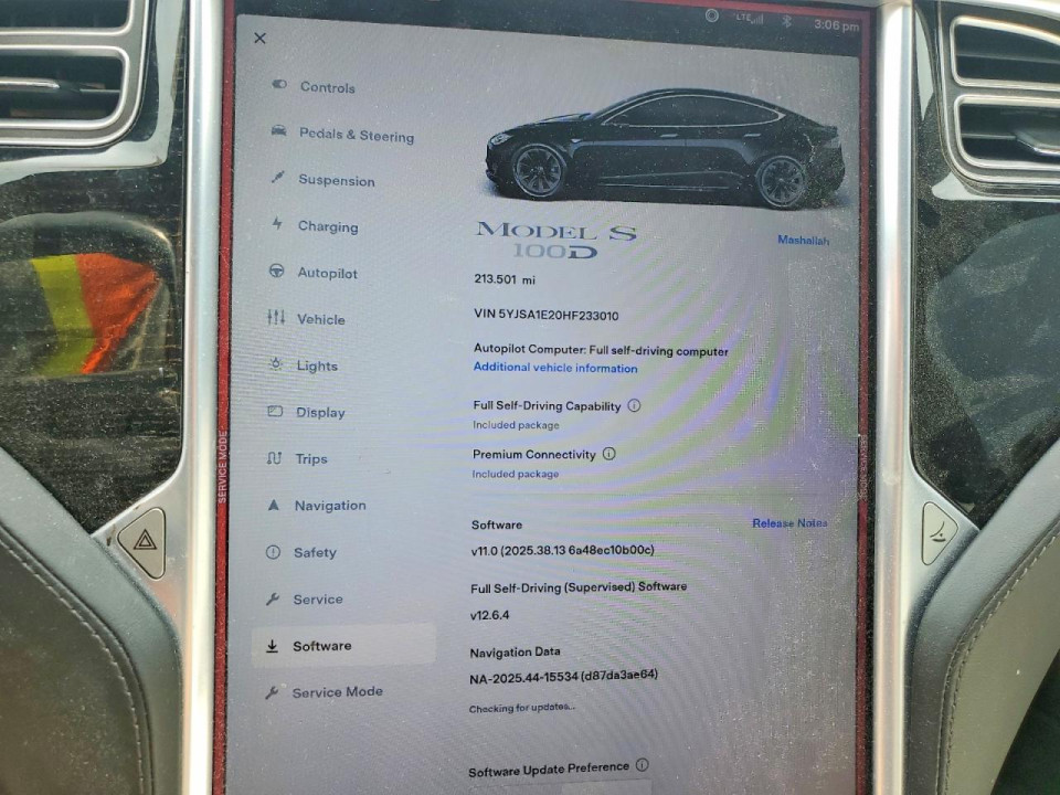 Tesla MODEL S 2017 — Copart