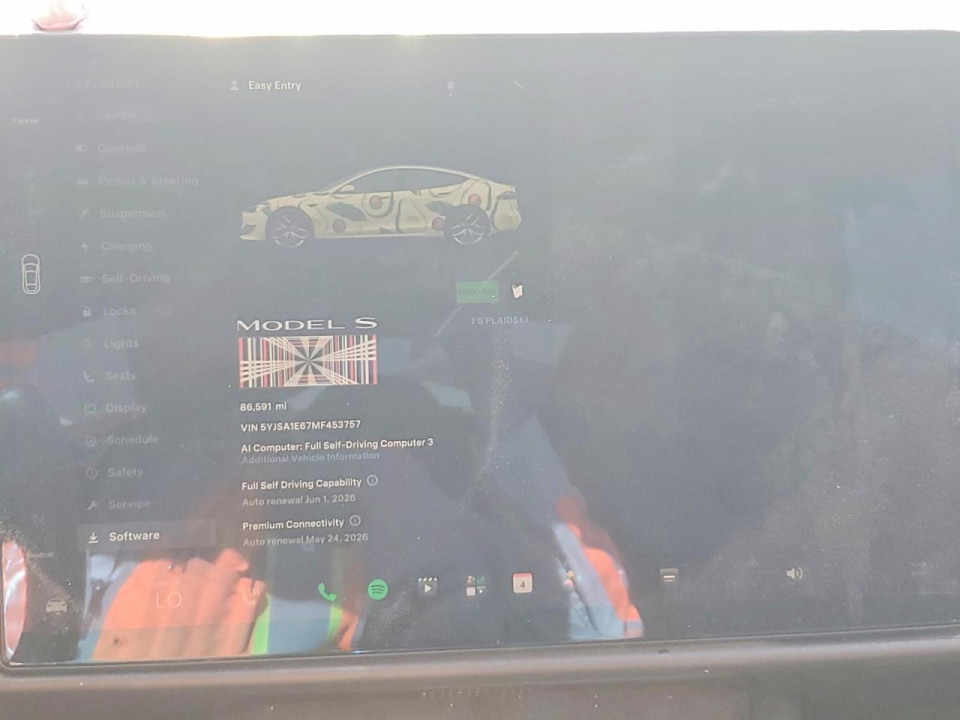 Tesla MODEL S 2021 — Copart