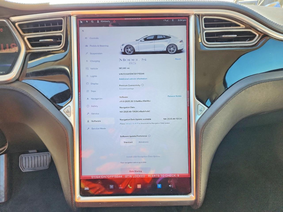 Tesla MODEL S 2013 — Copart