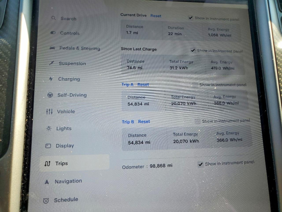 Tesla MODEL S 2019 — Copart