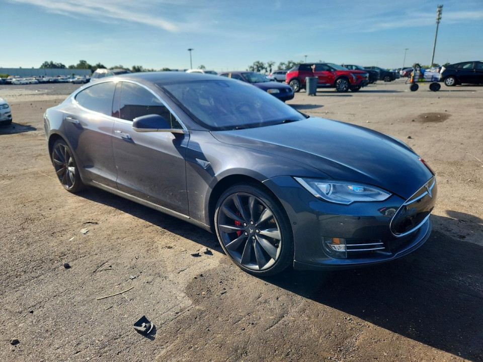 Tesla MODEL S 2014 — Copart