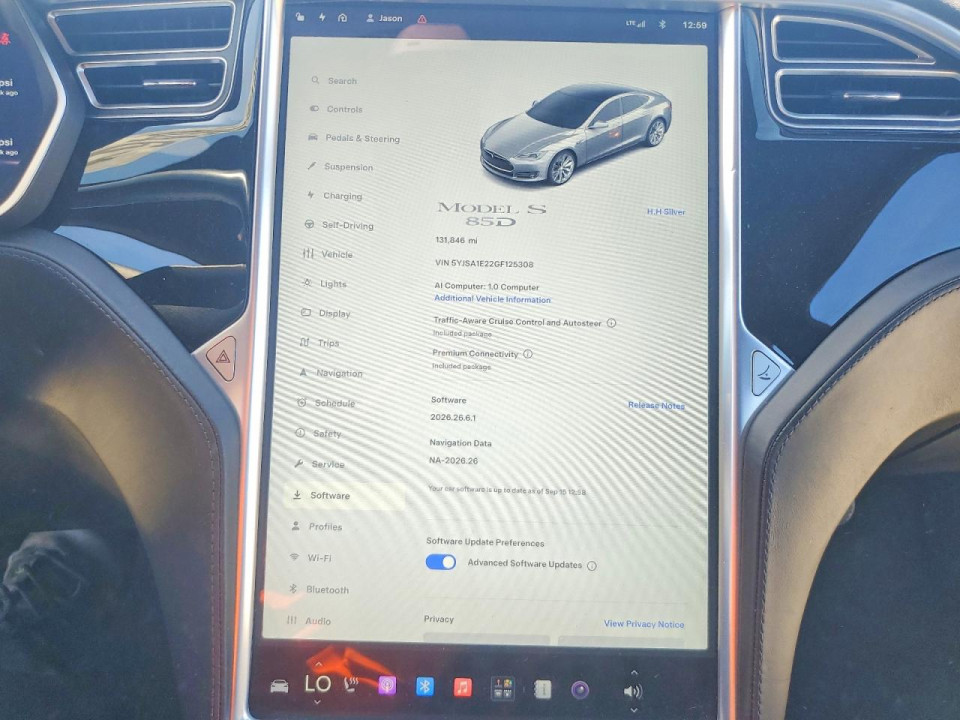 Tesla MODEL S 2016 — Copart