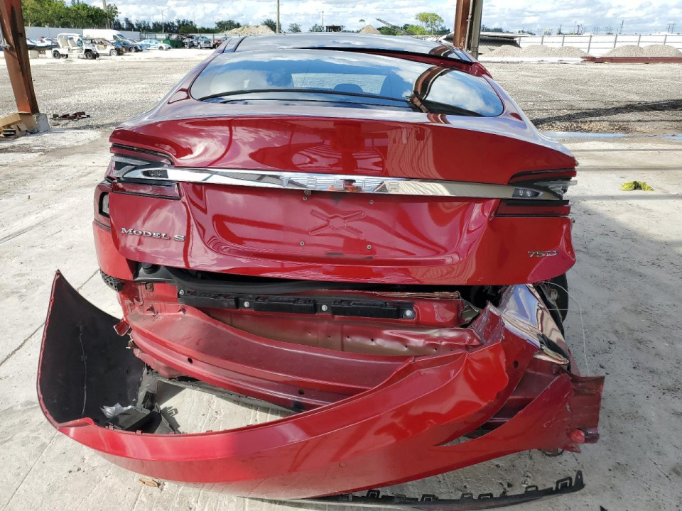 Tesla MODEL S 2018 — Copart