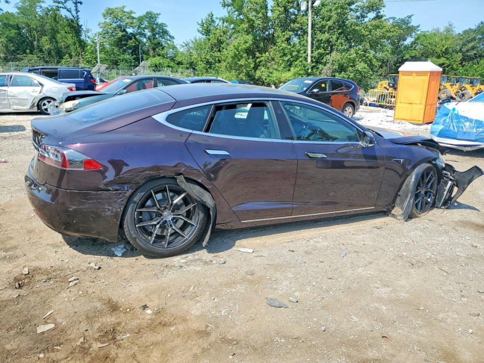 Tesla MODEL S 2016 — Copart