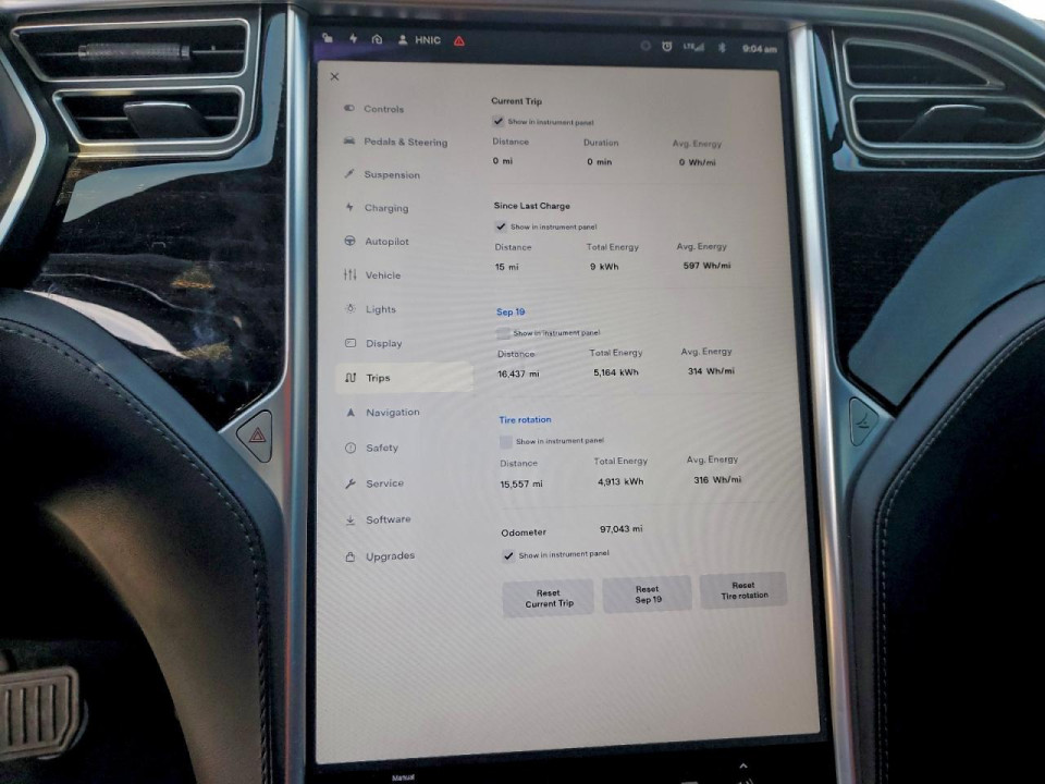Tesla MODEL S 2017 — Copart